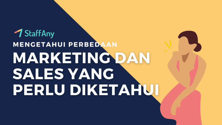 Apa Bedanya Marketing dan Sales